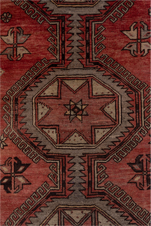 Vintage Oushak Runner Rug (4' x 10')